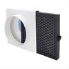 BHBL Duct Air Filter HEPA Ventilation Duct Air Filter for Pipes Fresh Air System Duct Fan Purification Box Air Filter Screen