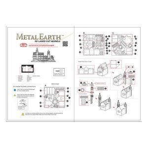 Maquette En Métal - Château De Neuschwanstein - Gris - Intérieur - Adulte - Classique