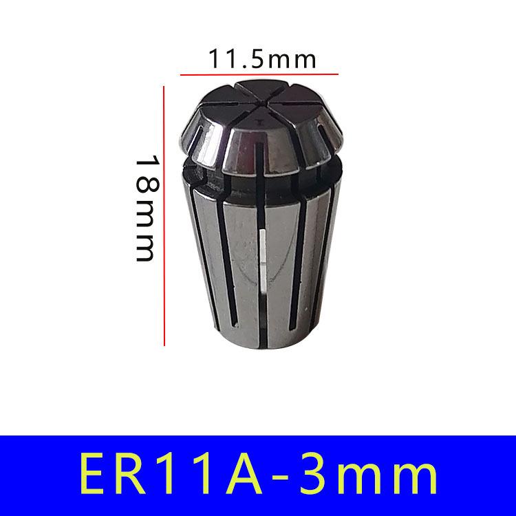 ER11A Collet Holder Spindle Motor for Engraving Machine - Elastic Tool Chuck & Nut Cap Accessory