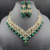 Atmospheric Bridal Necklace Earrings Wedding Jewelry Set Wedding Dress Evening Dress Accessories Wedding Banquet Jewelry