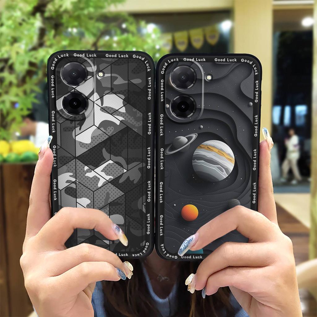 Soft Case Cartoon Phone Case For Redmi A5 4G/Xiaomi Poco C71 4G Anti-dust Anti-knock Back Cover Silicone Protective Cute