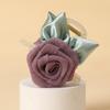 Caro Blumenstoff Rose Haarspange - Europäischer & Amerikanischer Stil Dutt-Accessoire
