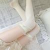 Japanese Girls Sweet Feeling Bow Stockings Internet Celebrities New Women Solid Color Knee Socks Thigh Socks Wholesale