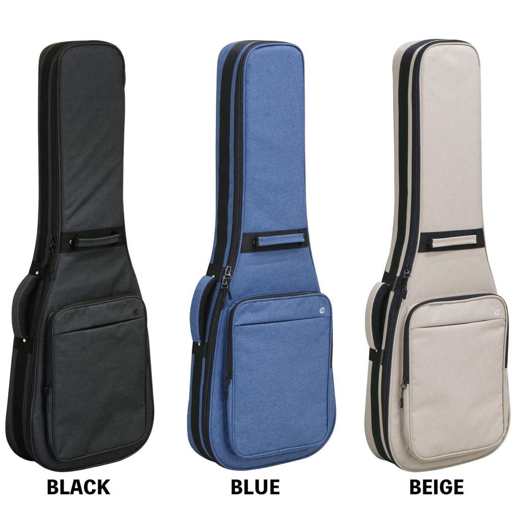 Kikutani Electric Guitar Gig Bag, 20mm Thick Cushion, Beige, GVB-60E BEI