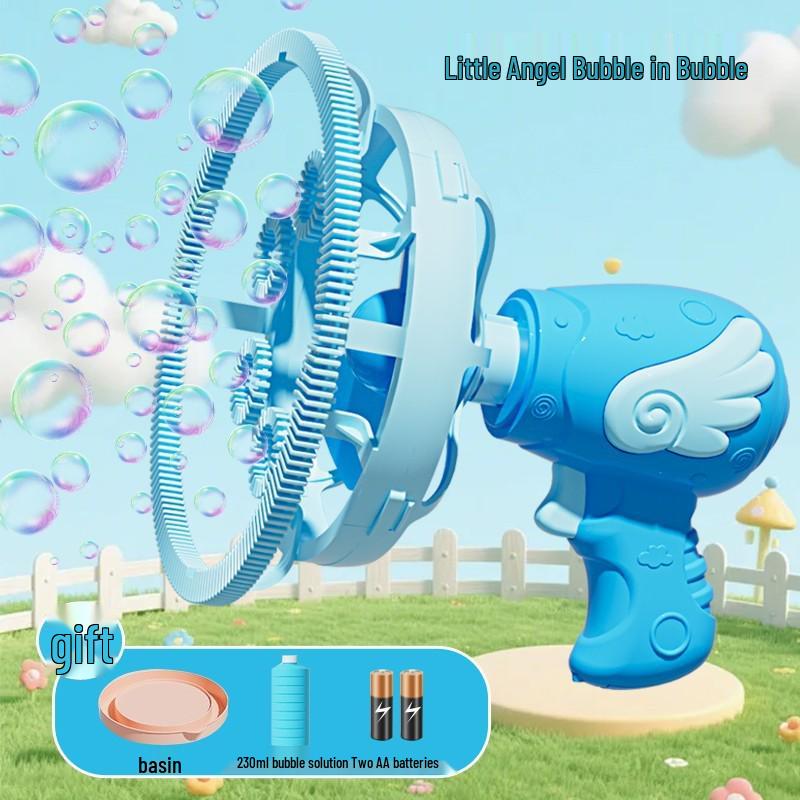 Yellow Duck Handheld Bubble Machine for Kids – Cute Outdoor Gift