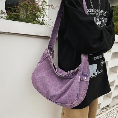 Geantă de pânză Geantă de damă din denim Geanta de umăr Geantă de damă