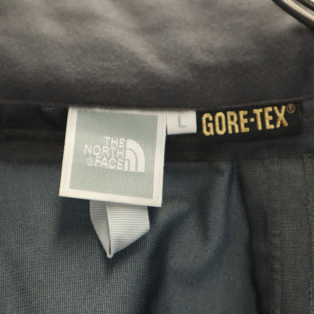 The North Face Gore-Tex Rain Jacket L Blue Purple System Outdoor NPW10311 Women Used