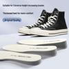 High-Top Canvas Shoes with Height-Boosting Insoles, Comfortable Inner Sole for Long Standing, Soft & Invisible Support for Men & Women
