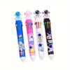 Quick Dry Astronaut Color Ballpoint Pen Multifunctional Multicolored Pen  School Office