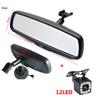 Universal 4.3 Inch Auto Dimming Rear View Mirror Monitor TFT LCD Color Car Monitor +12LED Camera HD Rear View Camera Built-in Special Bracket