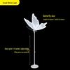 Luminous Butterfly Wings Chandelier: Wedding Ceiling Decoration & Aisle Guide