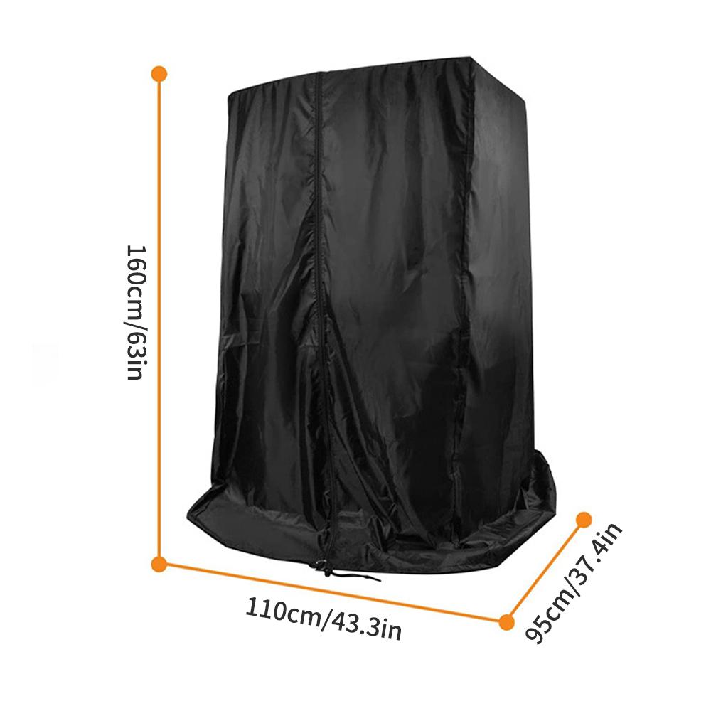 Folding Treadmill Cover Dustproof Waterproof Oxford Cloth Sun Protection Fitness Machine Cover for Home Gym Equipment