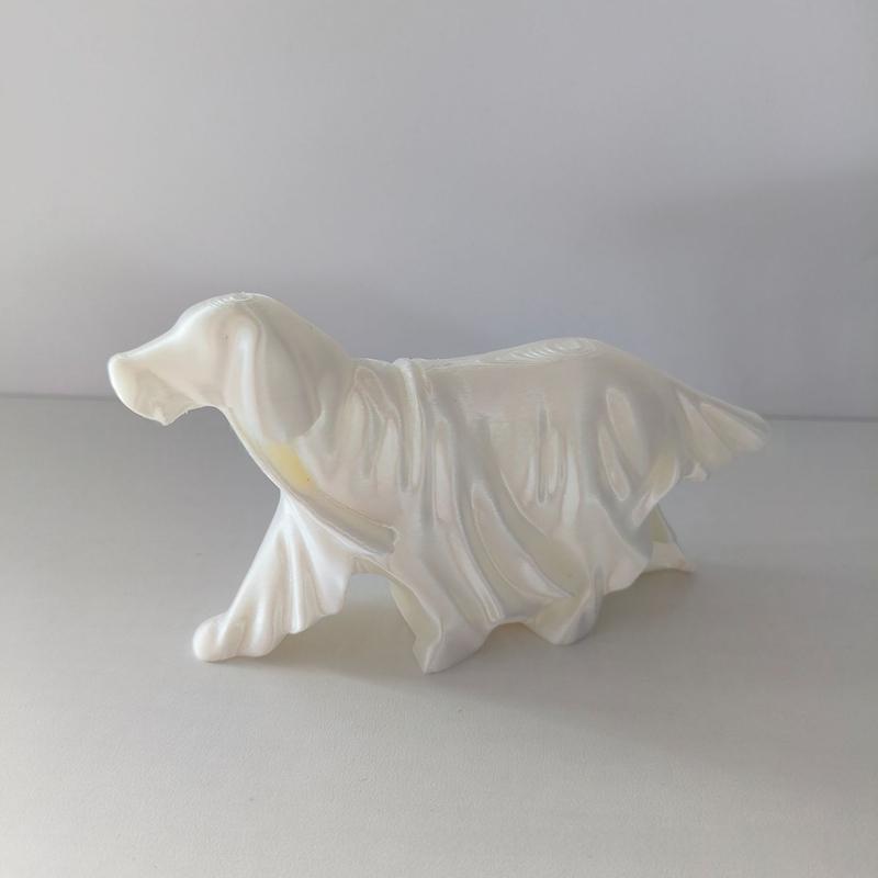 

Noctilucent Ghost Dog Statue Halloween Decoration Resin Ornament Crafts Anti Fading Festival Party Decoration Gift For Friends