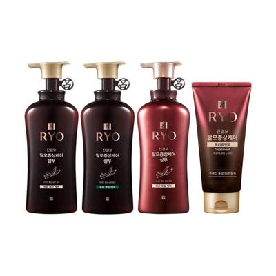 Shampoo Jingyulmo 490 ml e trattamento 300 ml (3 tipi)
