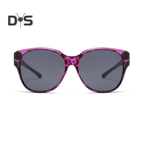 Polarisierte Überbrillen-Sonnenbrille für Damen und Herren, UV-Schutz, übergroße Sonnenbrille zum Umwickeln zum Autofahren, Angeln, Golfen