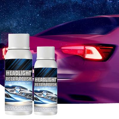 Car Headlight Repair Fluid Car Headlight Lens Scratch Repair Polish Liquid Lens Scratch Repair Polish Restoration Kit Increases