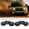 Universal Magnetic Light Bar Mounting Bracket Black Holder Sucker for Car SUV
