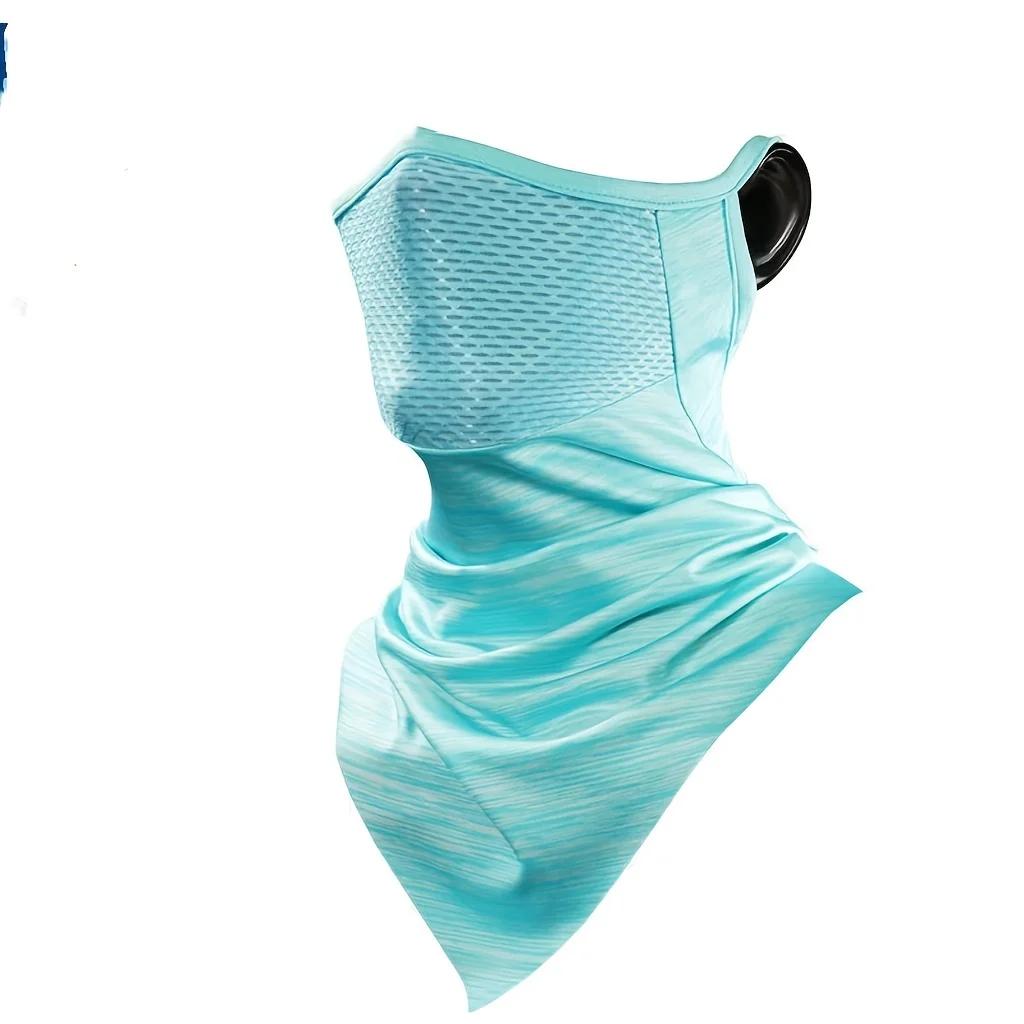 

Four-season Universal Sunscreen Riding Motorcycle Warm Outdoor Mask Filter Hood Breathable Net Wholesale синій