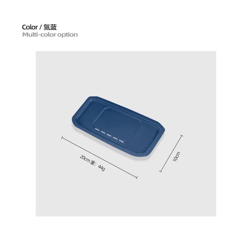 For Jike 009 Central Control Wireless Charging Protection Pad Water Cup Cover Cup Mat Silicone Car Interior Decoration Products