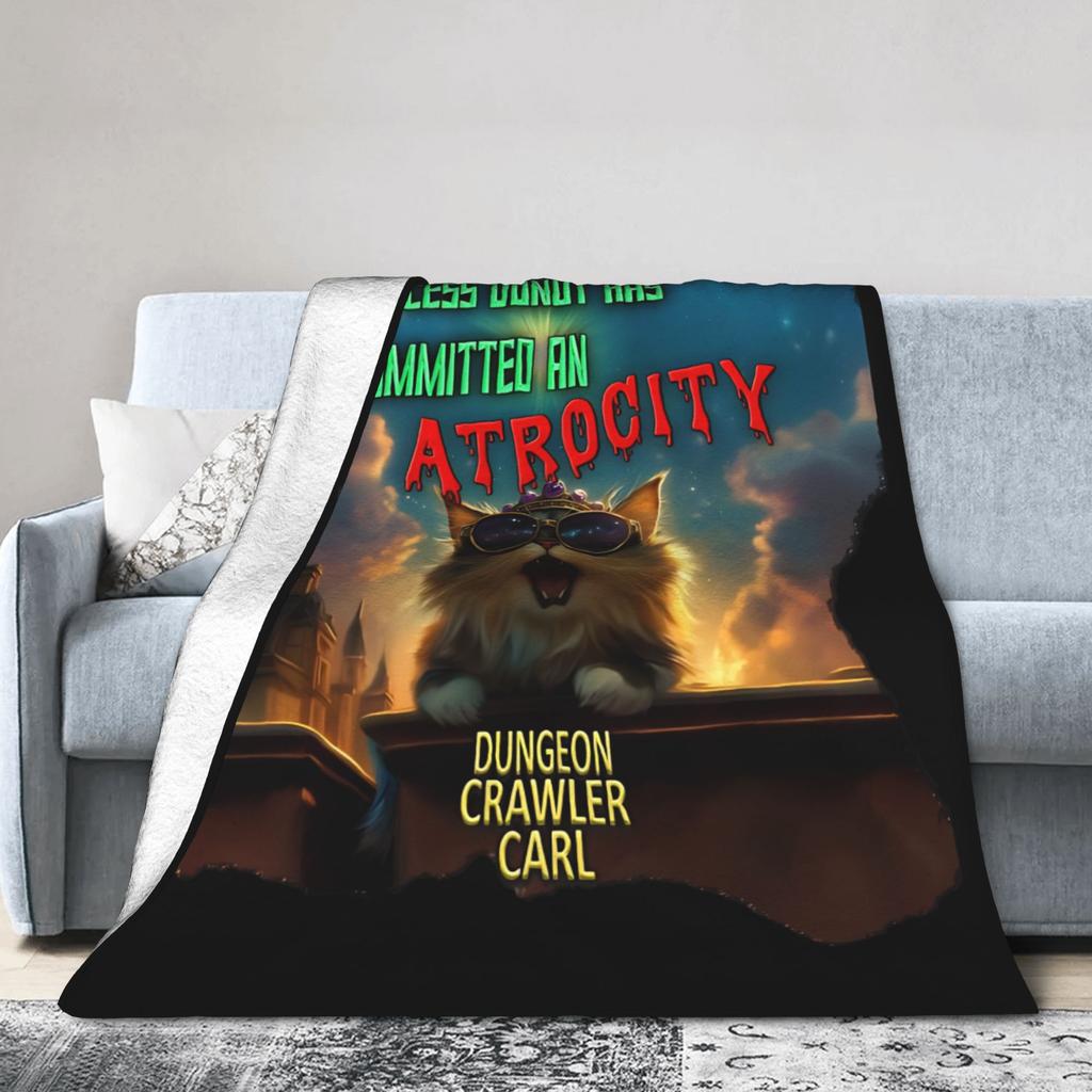 Dungeon Crawler Carl Princess Donut Has Committed an Atrocity! Plush Blankets Throw Blankets for Home Rug Piece,