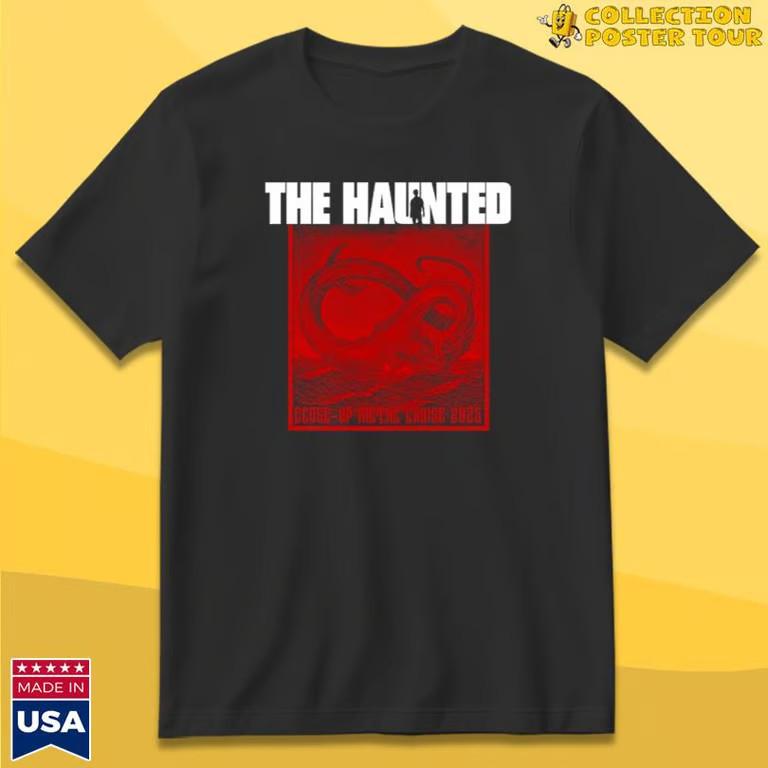 Футболка  The Haunted Close Up 2025  Унисекс S