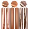 6 szt. 12"x10" Zestaw Różowe Złoto Metalowy Samoprzylepny Craftowy Winyl Folia do Robienia Znaków Liter do DIY Ściany Prezenty Kubki Wystrój Domu do Wycinania