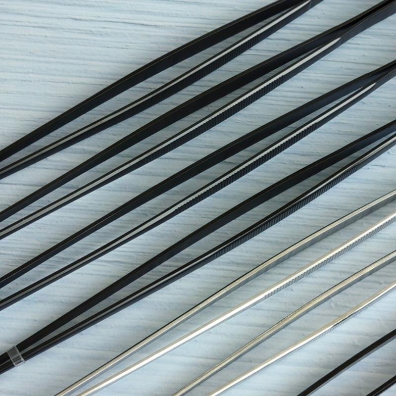 2Pcs Heavy Duty Nonrust Steel Food Tongs Extra Long 30cm Kitchen Utensils For BBQ And Hot Dishes Safe Grip Design
