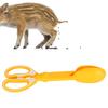 Pet Portable Scissor Dog Cat Pooper Scooper Clamp Pet Waste Cleaner Outdoor Pet SuppliesYellow