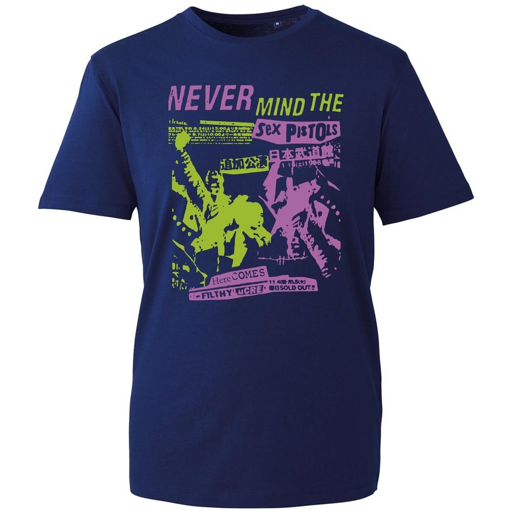 Never Mind The Bollocks Punk Pistol Rock Music Fan T Shirt Vintage Unisex Tee S