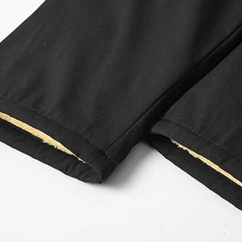 ROMON Men's Graphene Fleece-Lined Thermal Straight-Leg Pants