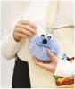 Tees Factory Sunsun Plush Toy Zipper Mascot Sunsun Pouch Blue Coin Pouch Cartoon Ladies Polyester Zipper