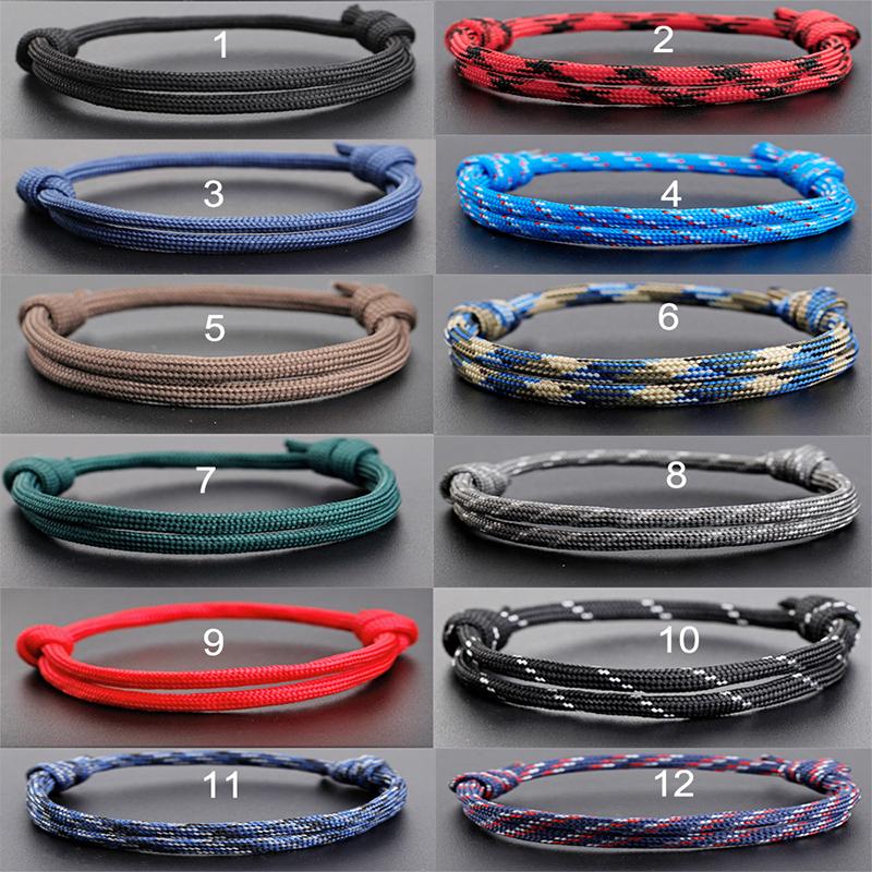 Minimalistische Nautische Geflochtene Seil Surfer Armbänder Handgefertigt Verstellbares Seilarmband Für Männer Frauen Partner Armband Schmuck Geschenk