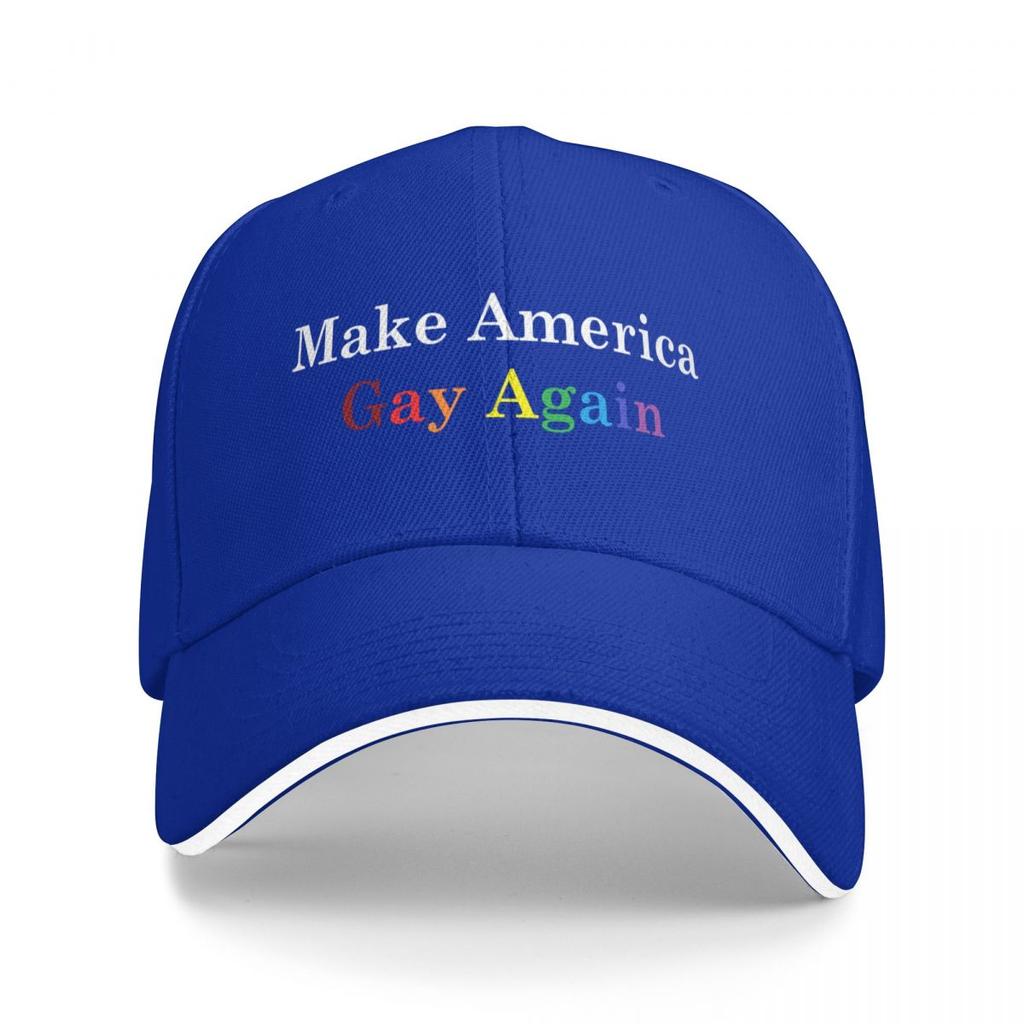 Make America Gay Again Baseball Cap New In The Hat Visor Kids Hat Luxury Unisex Cap FeUnisex Unisex's