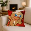 Anime Cookie Run K-Kingdom Personalized Pillow Cover Kids Bedroom Wild Party Decor Pillowcase Kid Birthday Shower Gift