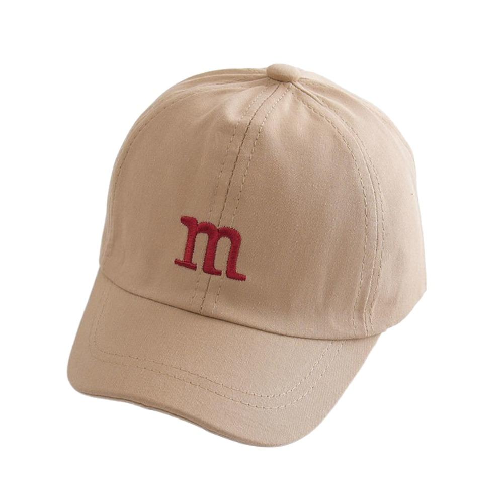 

Детские шапки с буквой М, вышитые в стиле хип-хоп, новые модные детские шапки для девочек и мальчиков хаки