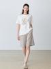 Le Studio Pintuck Wide Half Slacks (Bgy)