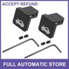Hood Release Latch Handle Repair Kit TWO  for Honda CRV 1997-2006 Black