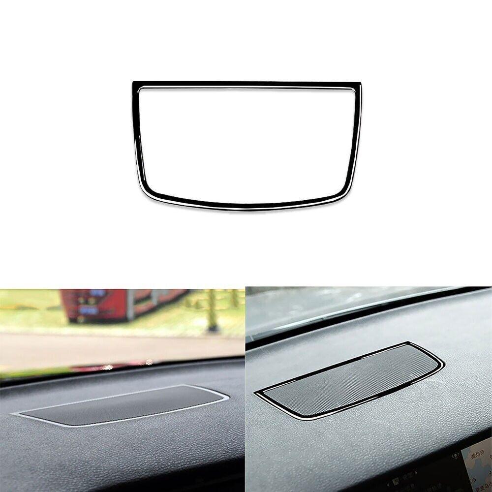 Piano Black Dashboard Above Speaker Frame Trim For BMW X5 E70 X6 E71 2008-2014