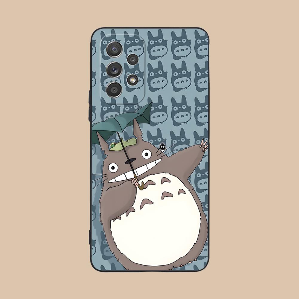 

Anime Cute S-Totoros Phone Case for Samsung Galaxy A73 72 71 70 56 55 54 53 52 36 35 34 23 16 15 5G Colour Printing Luxury Galaxy A21