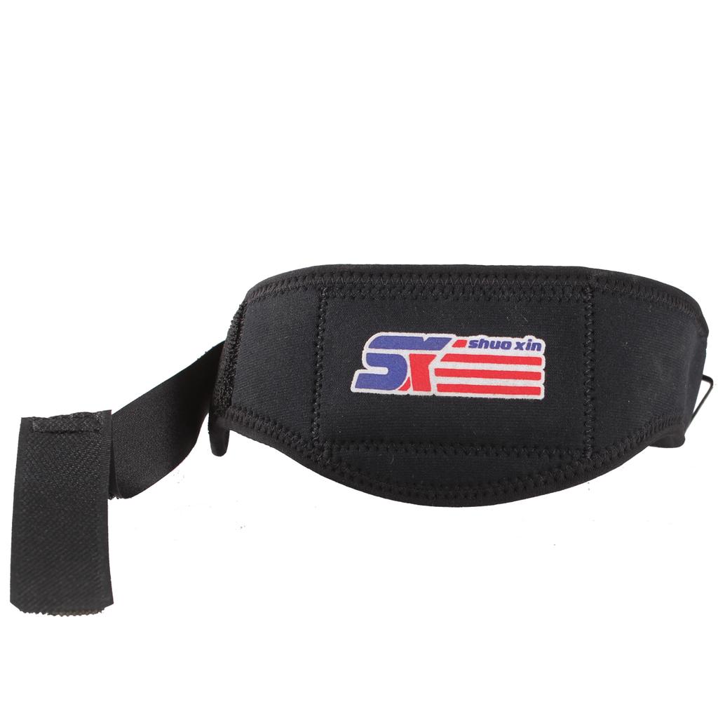 SX541 Patella Belted Adjustable Sports Knee Brace - Black