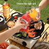 Portable Maifan Stone Grill Pan for Camping & Home Use
