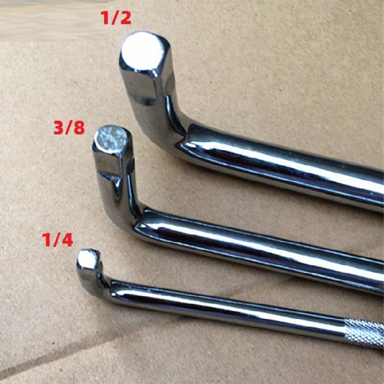 Klucz płaski typu L Wszechstronne i trwałe narzędzie 1/2"/1/4"/3/8" do zestawów nasadek
