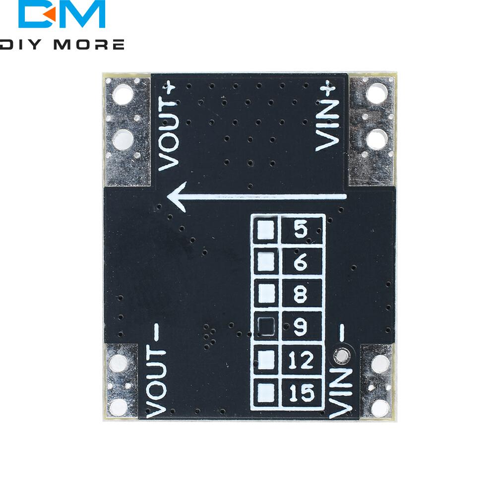 DC 3-23V to DC 5V 9V 12V Automatic Step Up/Down Power Supply Module DC-DC Voltage Buck Boost Converter