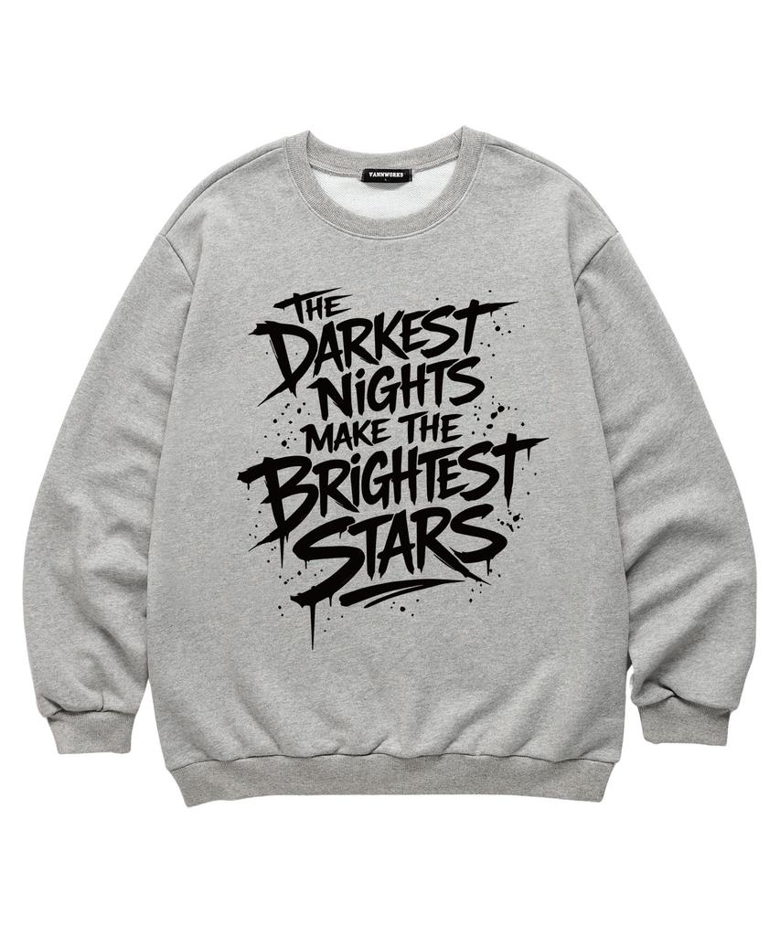 VANNWORKS Brightest Star Sweatshirt (Vls0221) Melange Grey (Type A)