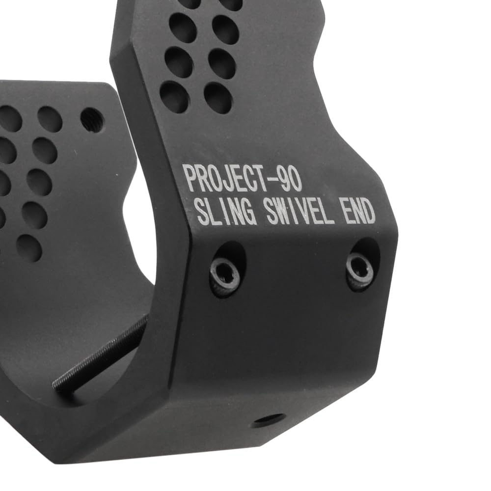 Ryohin Buhin Sling Swivel End Type A for Tokyo Marui P90 Series Rear Sling Mount Sling Adapter for One-Point Slings, Airsoft