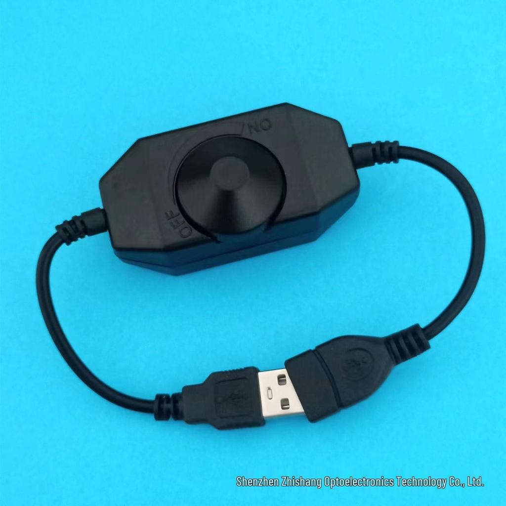 USB LED Strip Knob Dimmer Controller for Single Color, Non-Polarized LED Strip Light