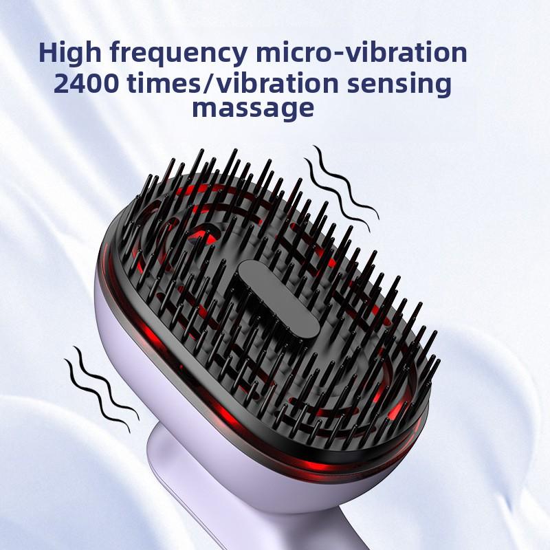 New Massager, Head Red Light Essence Atomizing Vibration Scalp Hair Care Hair Growth Comb, Hair Health Electric Massage Comb