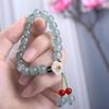 Hand Rope Emerald Bangles Tassel Women Bangles Bead Bracelets  Bracelets Female Hand Chain