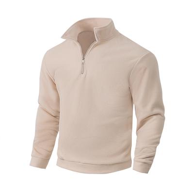 2025 New Autumn and Winter Men's Zipper Casual Lapel Sweatshirt Jacket