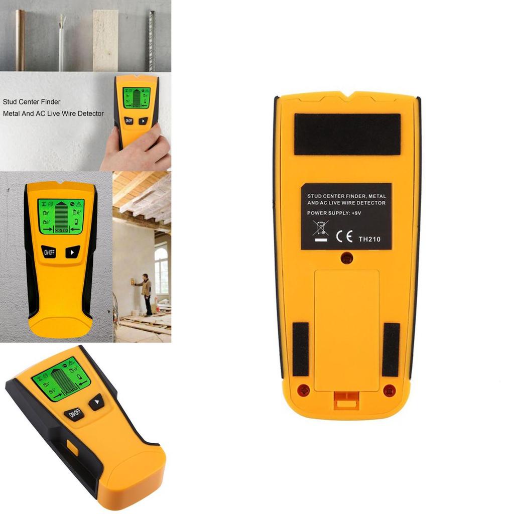 1 3 In Stud Finder Wood Metal And Ac Live Wire Detector Metal Tool Detector